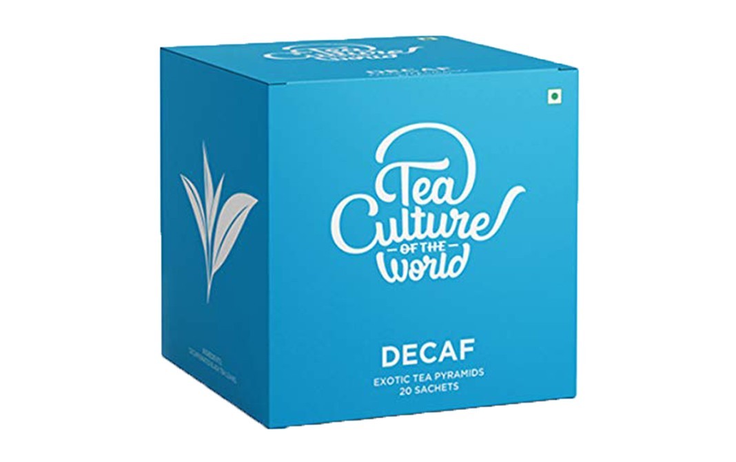 Tea Culture Of The World Decaf Exotic Tea Pyramids    Pack  20 pcs